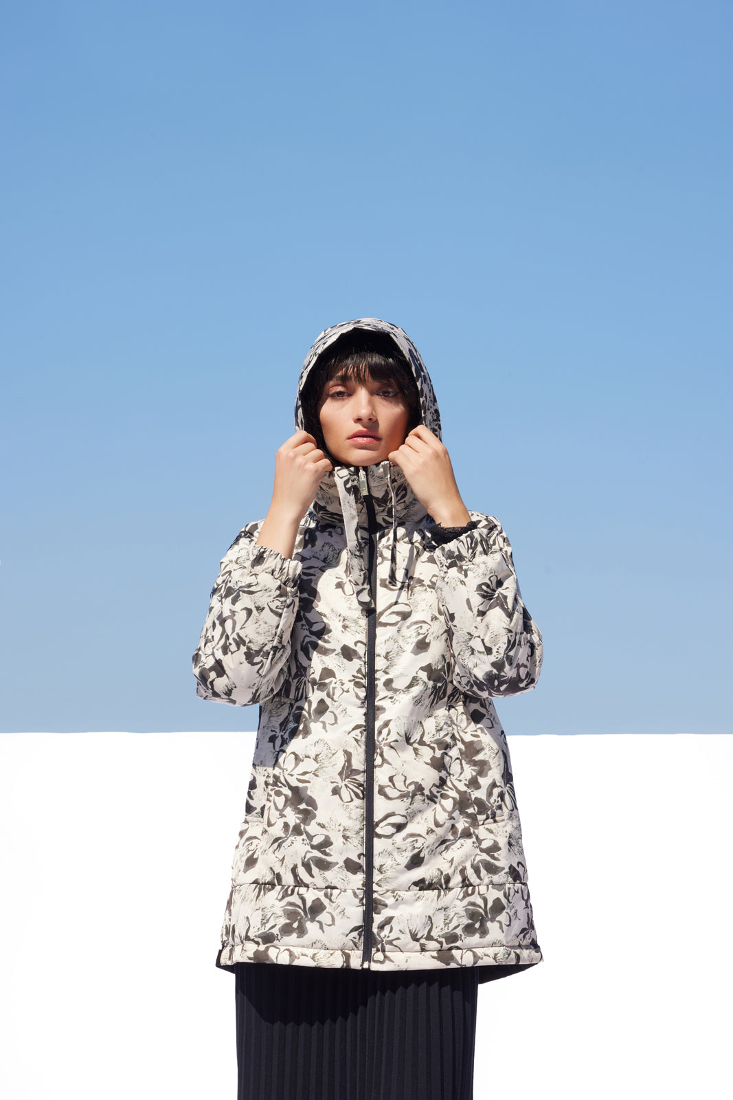 Geacă damă ODILA  – Black / Print