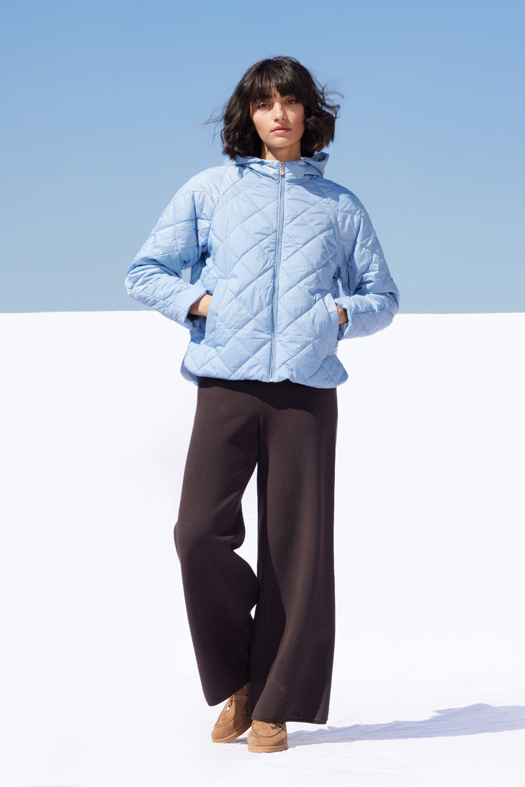 Geacă damă HANNA – Dusty Blue