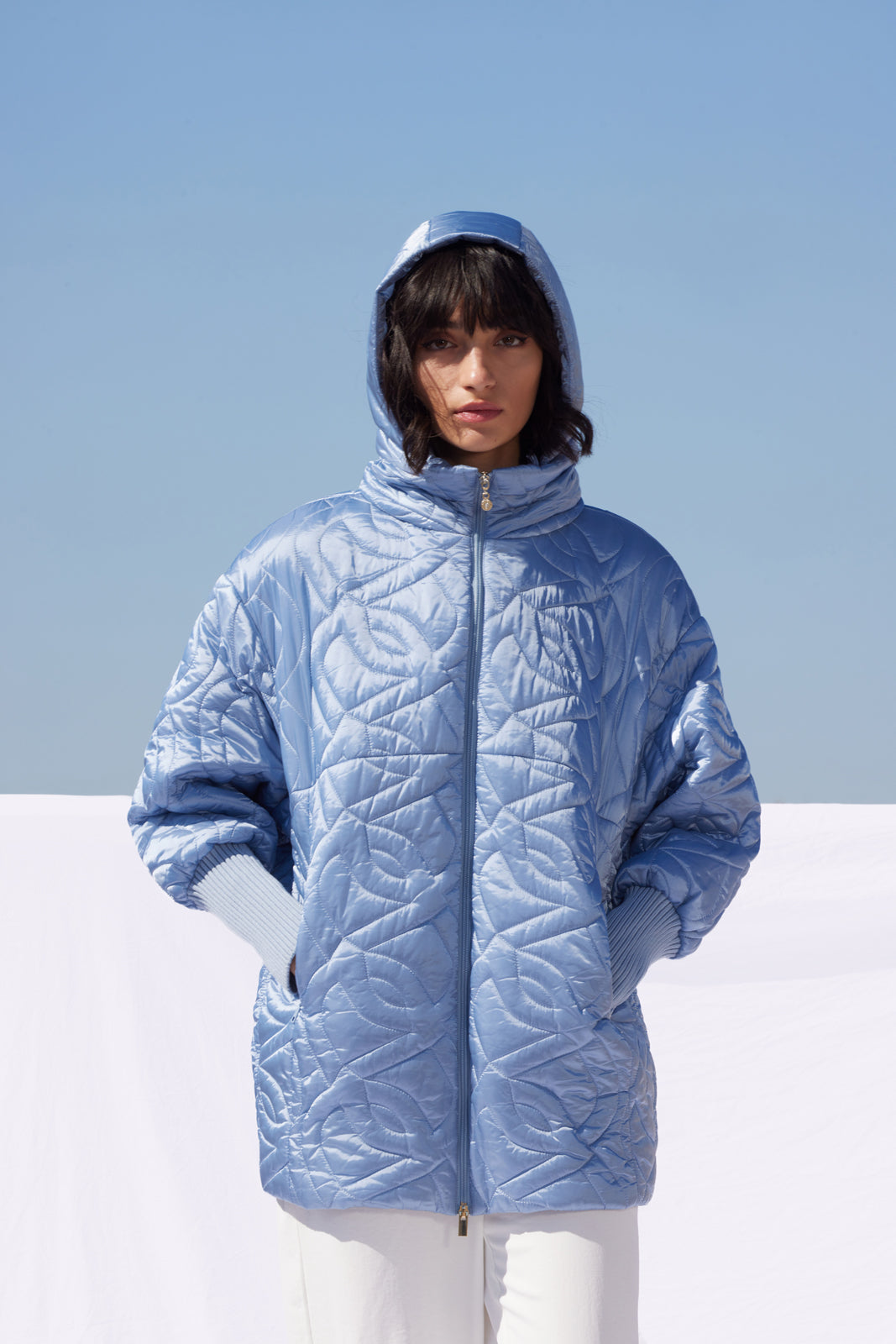 Geaca damă KIASANA, Dusty Blue