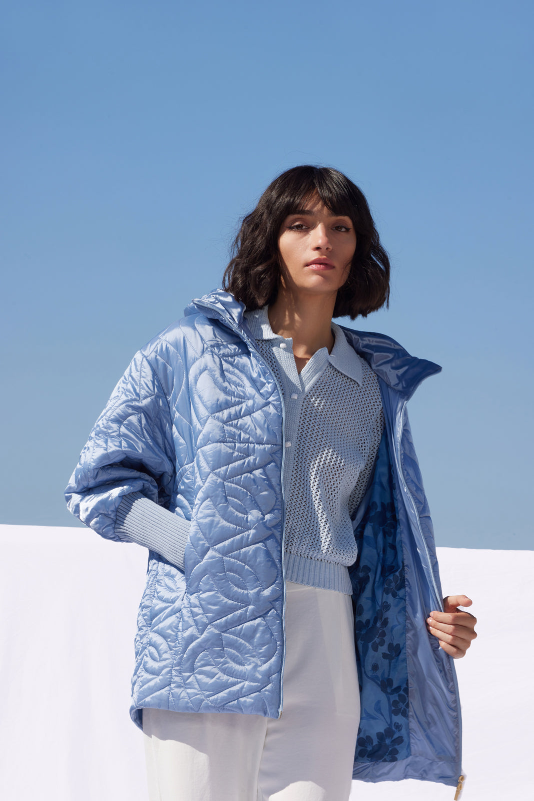 Geaca damă KIASANA, Dusty Blue