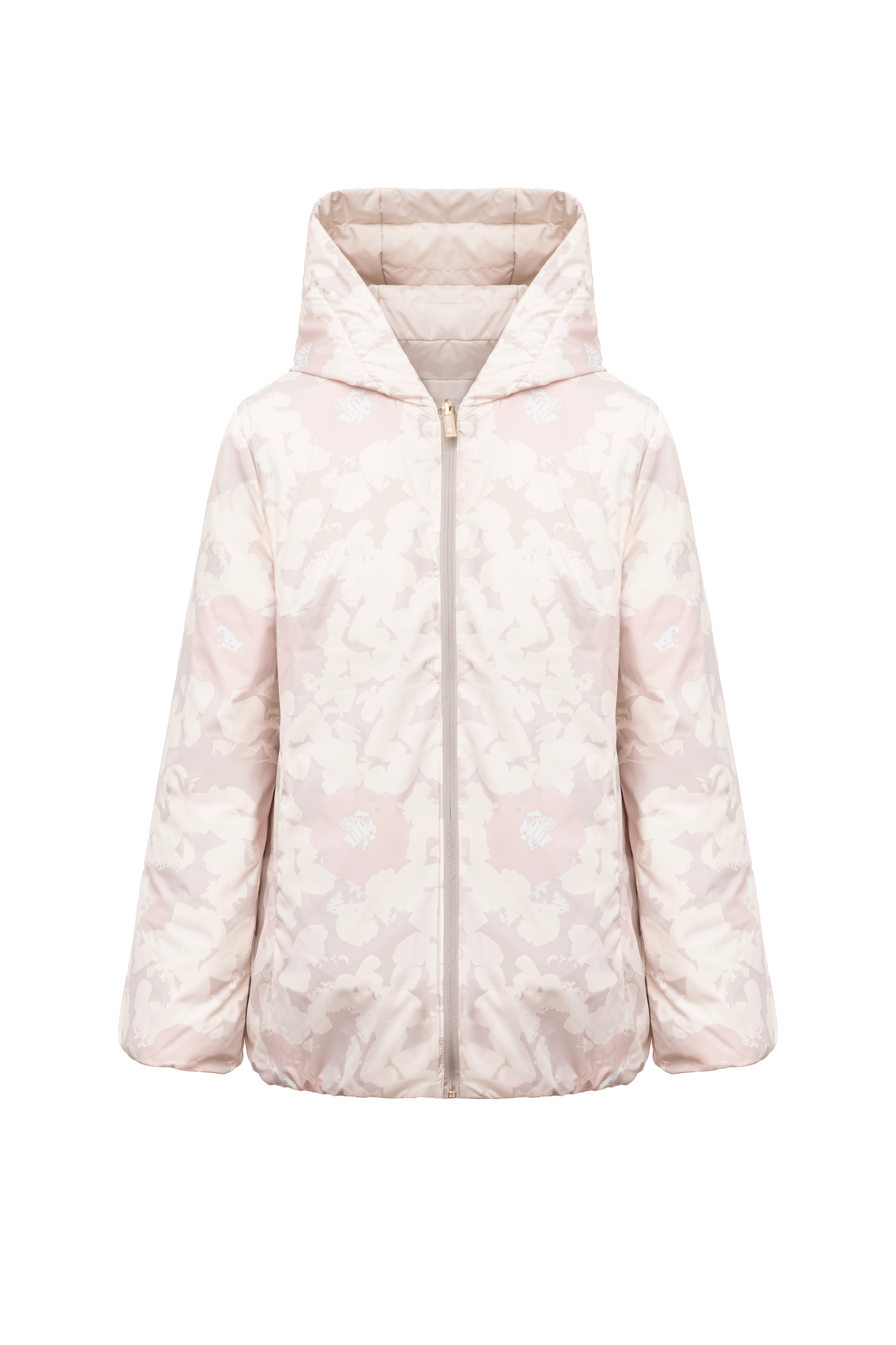 Geacă reversibila damă OBI, milk / reverse print