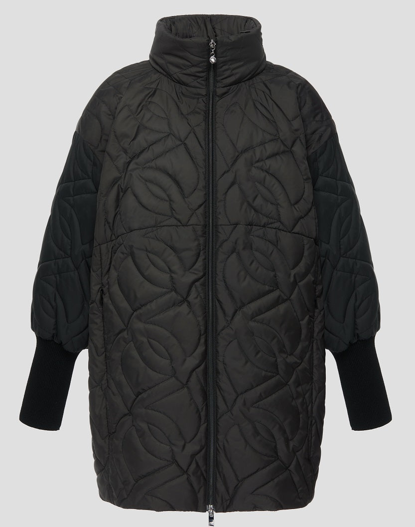 KIASA–Jachetă damă matlasată neagră