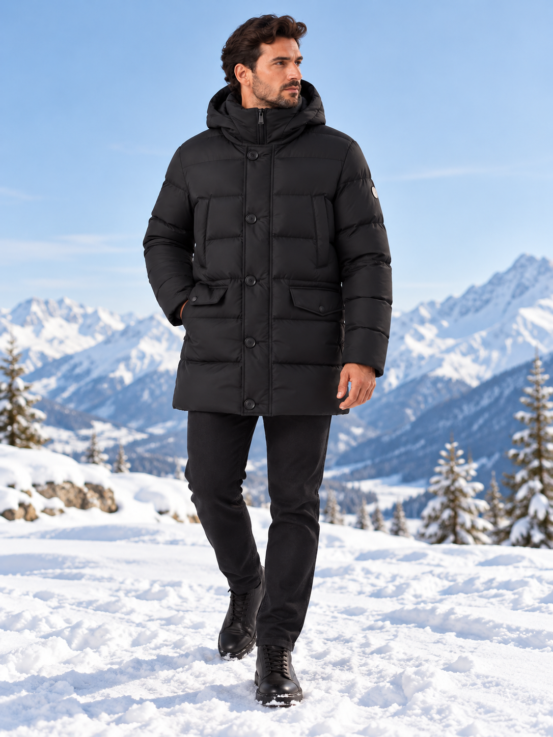 Jacket for Men DANIO graphite