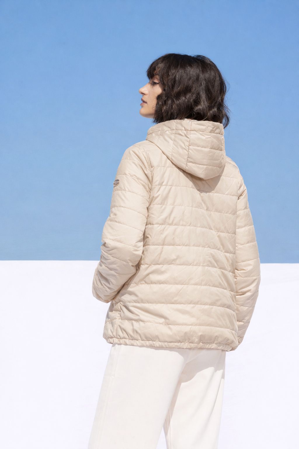 Geacă damă OBI – Milk / Print, Sorona