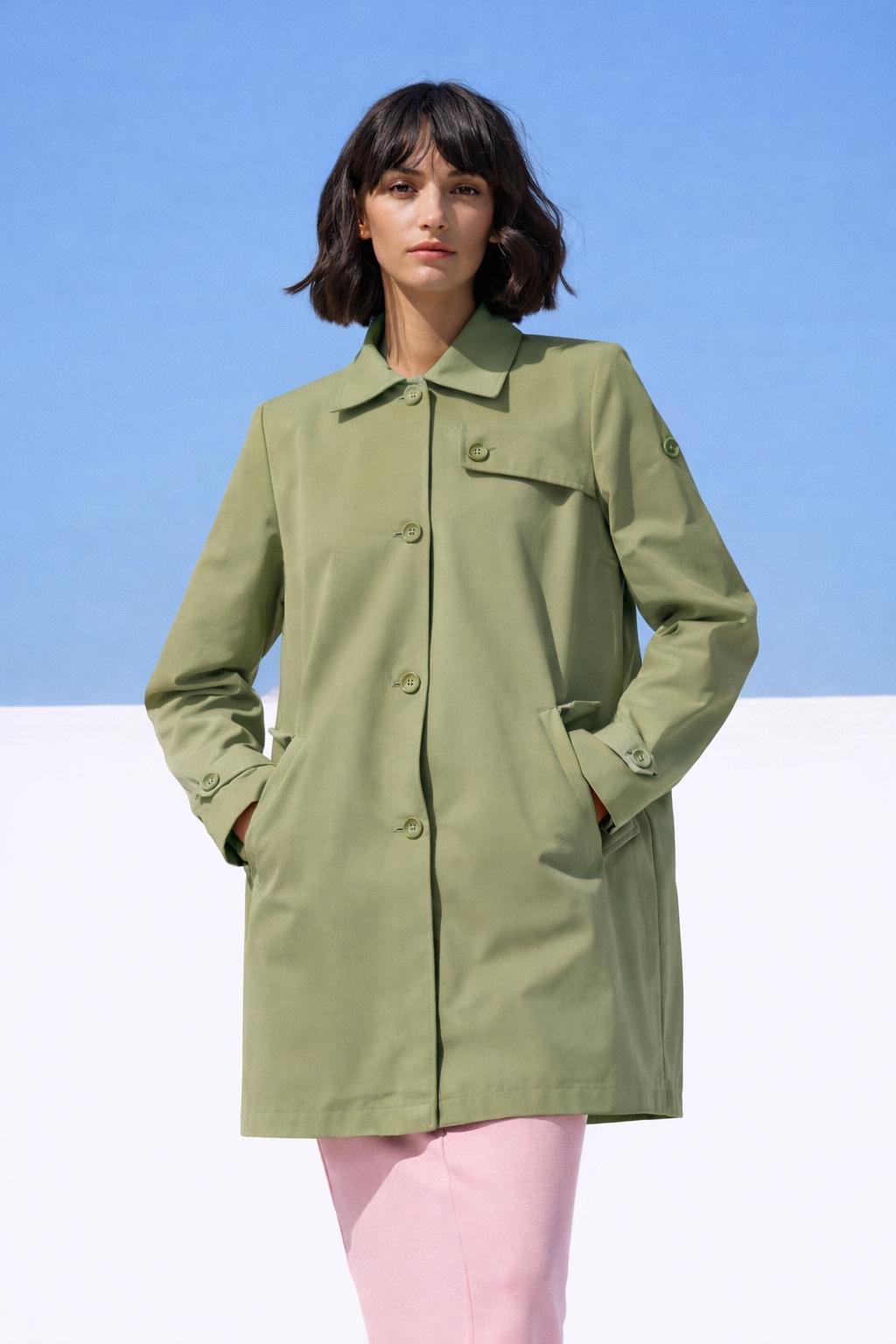 Geacă damă PIA  – Spray Green